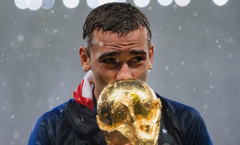 Griezmann đã có được danh hiệu lớn nhất, đó là cúp vàng World Cup