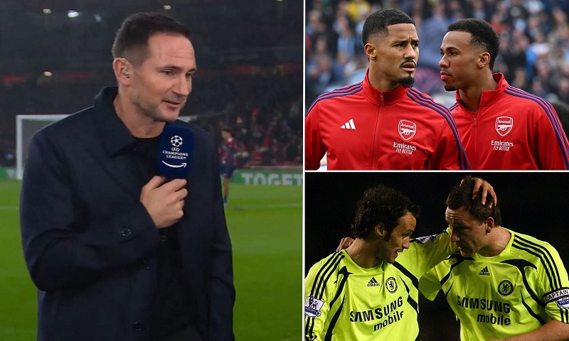 Lampard bày tỏ ý kiến về Saliba và Gabriel