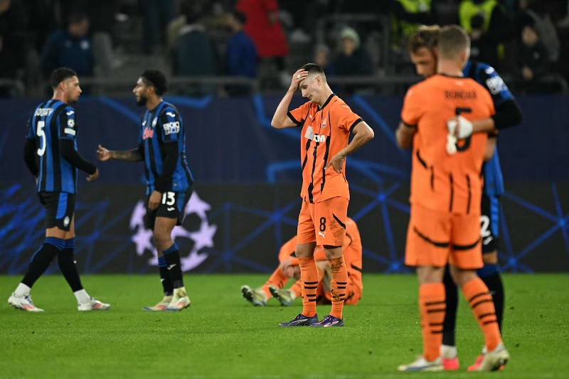 Shakhtar Donetsk thất thủ trước Atalanta